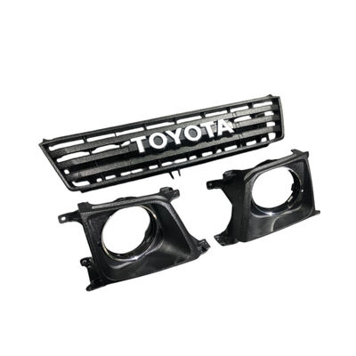 ভালো দাম 5311190A00 টয়োটা ল্যান্ড ক্রুজ ফ্রন্ট গ্রিল 2016-2021 5311190A01 এর সাথে সামঞ্জস্যপূর্ণ অনলাইন
