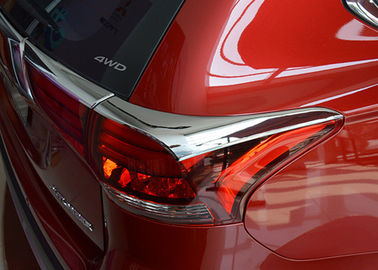 ভালো দাম প্লাস্টিকের গাড়ির হেডলাইট কভার, MITSUBISHI নতুন আউটল্যান্ডার 2016 2017 ক্রোমযুক্ত সজ্জা যন্ত্রাংশ লেজ ল্যাম্প গার্নিশ অনলাইন