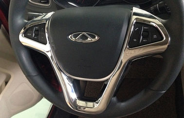 ভালো দাম অটোমোবাইল অভ্যন্তর ট্রিম পার্টস, CHERY Tiggo5 2014 এর জন্য ক্রোম স্টিয়ারিং হুইল ট্রিম অনলাইন