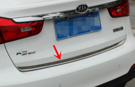 ভালো দাম পিছনের দরজা গার্নিশ স্টেইনলেস স্টীল অটো ট্রিম পার্টস জন্য কিয়া K3 2013 2015 অনলাইন