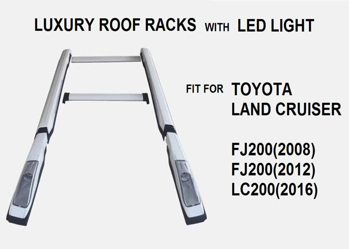 Luxury Roof Racks With Light For Toyota Land Cruiser FJ200 LC200