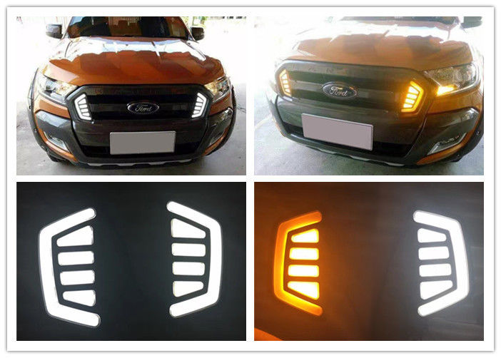 Ford Ranger T7 2015 2016 LED Daytime Running Lights , DRL Running Lamp