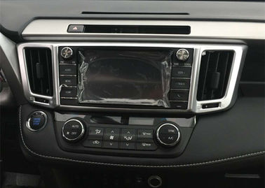 ভালো দাম টয়োটা RAV4 2016 এর জন্য ক্রোমযুক্ত অভ্যন্তরীণ সজ্জা যন্ত্রাংশ স্ক্রিন এবং এয়ার ভেন্ট ছাঁচনির্মাণ অনলাইন
