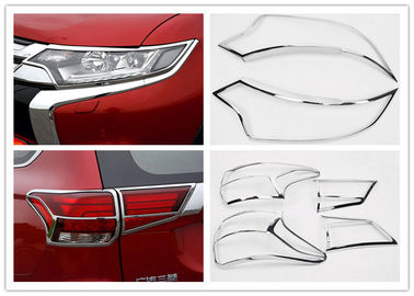 ভালো দাম MITSUBISHI গাড়ি হেডলাইট কভার, নতুন আউটল্যান্ডার ২০১৬ ক্রোমযুক্ত হেডল্যাম্প বেজেল এবং টেইল ল্যাম্প ছাঁচনির্মাণ অনলাইন