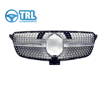ভালো দাম A1668800985 মার্সেডিজ বেনজ W166 GLE GLS রেডিয়েটার গ্রিল টেকসই ABS প্লাস্টিক কালো অনলাইন