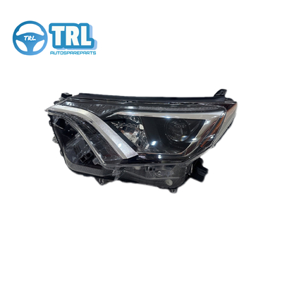 টয়োটা রাভ৪ ফ্রন্ট হেডলাইট কালো প্লাস্টিক LED 811100R100
