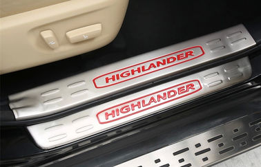 ভালো দাম TOYOTA HIGHLANDER 2014 2015 এর জন্য স্টেইনলেস স্টীল দরজা সিল প্লেট অনলাইন
